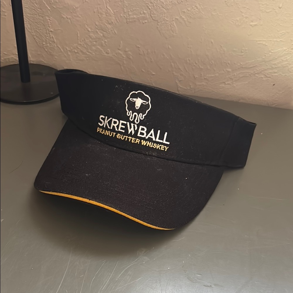 Black Visor Hat
